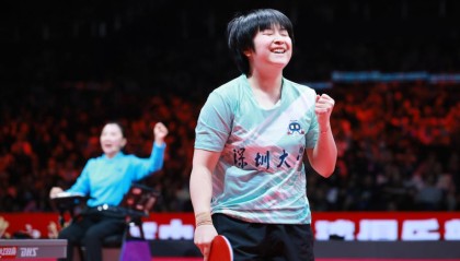 乒超联赛女团决赛：深圳大学3-1山东鲁能夺冠